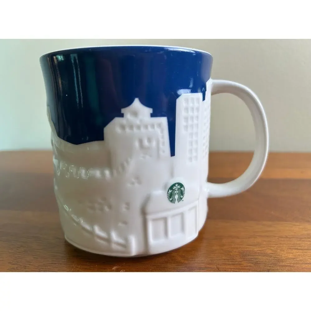 Coffee Cup-Starbucks Beijing China Relief Series Mug 2012 Collectible City